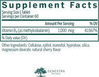 Genestra Brands Active Chewable B12 | Chewable Vitamin B12 Tablets | 60 Chewable Tablets | Natural Cherry Flavor