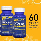 Acetylcholine Brain Food - Acetyl L-Carnitine & Alpha GPC Supplement - Supports Production of Acetylcholine - Neurotransmitter Supplement for Cognitive Function - 120 Capsules