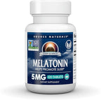 Source Naturals Sleep Science Melatonin, Helps Promote Sleep* - 5 mg - 120 Vegan Tablets