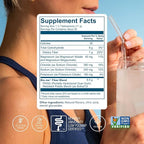 Bio.me Daily Prebiotic Fiber Lemonade with Electrolytes - 7g Per Serving - Soluble Fiber Supplement Powder for Women & Men - Digestive Health, Gut Health & Hydration - Sugar Free - 30 Servings