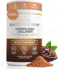 VITASEI Hydrolyzed Collagen Peptides Powder with Resveratrol & Vitamin C – Hair, Skin, Nails & Joint Support – Colágeno Hidrolizado for Women & Men – Delicious Chocolate Flavor, 16 oz (30 Servings)