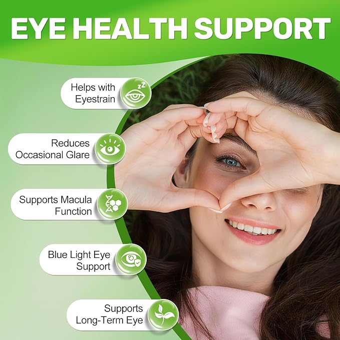 Lutein and Zeaxanthin Supplements, Eye Vitamin & Mineral Supplement, Multivitamin for Vision & Ocular Health with Omega-3, Protect and Enhance Your Eye Health Completely, 150 Softgels