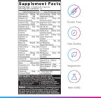 Livingood Daily Methylated Multivitamin for Women and Men, Multi Vitamin Supplement with Alpha Lipoic Acid, B Vitamins, Iron, Zinc and Selenium, Energy, Metabolism and Immune Support, 60 Capsules