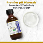 Premier Research Labs Premier Ph Minerals - Trace Minerals, Trace Mineral Drops, Minerals for Water, Magnesium Supplement for Distilled Water, Reverse Osmosis Water, Liquid Concentrate - 2 Fl Oz