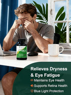 AREDS 2-2 Pack, 240 Capsules + Multivitamin, Lutein and Zeaxanthin 20mg, 2-in-1 Eye Vitamin, Contains Vitamin C, D, E & Zinc