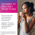 Microbiome Labs MegaPre Prebiotic Fiber Supplement in Vegetable Capsules - Prebiotic Supplement with Clinically Tested Oligosaccharides - Support Microbial Diversity & Gut Health (180 Capsules)