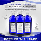 10 ppm 32 oz Colloidal Silver Natural Immune Support Health Supplement