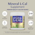 Umeken Mineral L-Cal Calcium with Vitamin D3, 6 Month Supply, Water Soluble Ball Format with Magnesium & Minerals, Fast Absorbing Calcium Magnesium D3 Supplement, 3,600 Balls, 360g, Pack of 1