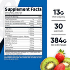 Nutricost Pre-Workout Powder (Strawberry Kiwi) 30 Servings - GMO-Free, Gluten-Free, Vegetarian