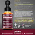 Liquid Magnesium Glycinate Drops with Vitamin B6 - Magnesium Supplement 500mg & Vitamin B6 100mg | Non-GMO No Gluten | Stress Relief | Sleep & Relaxation | Muscle & Heart Support | Natural & Vegan