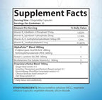 SciatiEase Sciatic Nerve Health Support Supplement - Nerve Support Formula with AlphaPalm, Pea, Vitamin B Complex, Alpha Lipoic Acid 300mg - 120 Capsules
