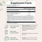 Micro Ingredients Liposomal Reduced Glutathione Complex 3,000mg - 8‑in‑1 Advanced Glutathione Supplement with NAD, Resveratrol, Quercetin, Alpha Lipoic Acid & Vitamin C - 120 Vegetarian Caps