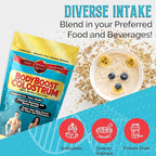 BodyBoost Colostrum Whole, 100% Bovine Colostrum Powder, Immune Booster Supplement with Immunoglobulin & Lactoferrin, Grass Fed Colostrum, Gut Health, Diverse Intake, 2x16 oz