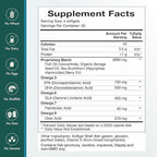 Natura Health Products Complete Omega Essentials Supplement - Balanced Blend of Omega 3, 6, 7, & 9 Fatty Acids - Featuring Fish Oil Concentrate, Borage Seed Oil, Sea Buckthorn Berry (120 softgels)