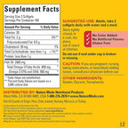 Nature Made Fish Oil Omega 3 Supplements, 1000mg Softgels, Omega 3 Fish Oil for Healthy Heart Support, 320 Softgels, 160 Day Supply