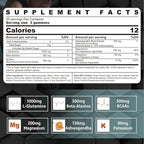 L-Glutamine 1000mg Gummies for Women & Men| with Beta-Alanine, BCAAs, Magnesium Glycinate, Potassium & Ashwagandha | Vegan | Sugar-Free & Extra-Chewy | 120 Counts