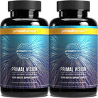 Primal Harvest Primal Vision with Lutein, Zeaxanthin, Vitamin A and Zinc for Eye Health, Blue Light Support and Visual Clarity 2 Pack
