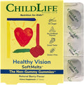 CHILDLIFE ESSENTIALS Healthy Vision SoftMelts - Eye Vitamins for Kids, Lutein Gummies, Lutein and Zeaxanthin Supplements, Eye Health Gummies, Lutein Children, Great Taste - Natural Berry, 27 Tablets