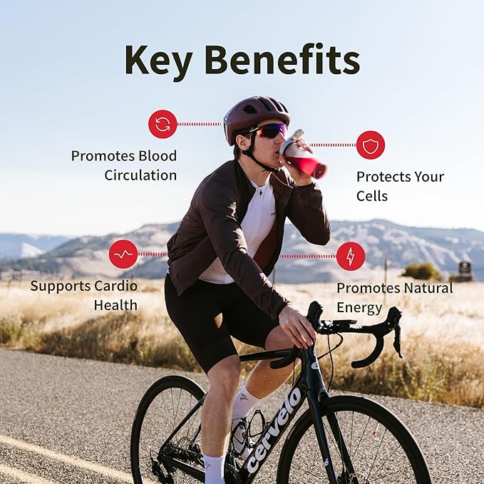 Snap Supplements Organic Beet Root Powder Nitric Oxide Supplement for Men & Women with Red Spinach, Supports Healthy Energy & Blood Pressure Already in Normal Range, 10 Stick Packs, Mixed Berry