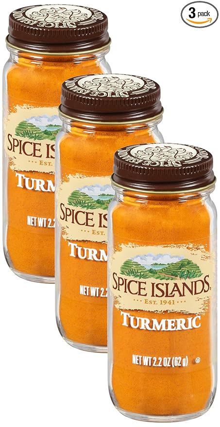 Spice Islands Turmeric, 2.2 Oz (Pack of 3)