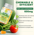 R-Alpha Lipoic Acid Gummies and Alpha GPC Choline Gummies