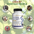 Aqua Sculpt Max Maximum Strength Dietary Supplement, 60 Capsules, Natural Support, 30 Day Supply (10)