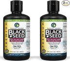 Amazing Herbs Premium Black Seed Oil - Cold Pressed Nigella Sativa Aids in Digestive Health, Immune Support, Brain Function, Joint Mobility, Gluten Free, Non GMO - 32 Fl Oz (Pack of 2)