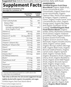 Garden of Life Organics Women 40+ Gummy Vitamins - Berry - Certified Organic, Non-GMO, Vegan, Kosher Complete Multi - Methyl B12, C & D3 - Gluten, Soy & Dairy Free, 120 Real Fruit Gummies