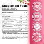Vitamin B12 Complex Gummies - 5000 mcg Methylcobalamin with Iron, Vitamin C, D3 & Folate, Energy Support & Metabolism, Immune, B-12 Chewable Supplement for Men & Women, Strawberry Flavor, 2 Pack
