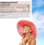 ANDREW LESSMAN Vitamin D3 5000 IU 360 Capsules - High Potency, Essential for Calcium Absorption, Supports Bone Health, Healthy Muscle Function, Immune System, More. Small Easy to Swallow Capsules