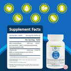 Core Med Science Methyl B12 Folate Supplement for Women & Men - 5-MTHF Pills Support Mood, Cognitive, & Heart Health - Methylfolate Vitamin B9 for Homocysteine Levels & Methylation Cycle (60 Count)