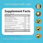 NaturaLife Labs Vitamin B-Complex with Vitamin C – Includes Active B2 (Riboflavin-5-Phosphate), B6 (Pyridoxal-5-Phosphate), B9 (5-MTHF) and B12 (Methylcobalamin); plus B1, B3, B5 and B7 – 100 Capsules