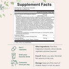 Micro Ingredients Probiotics 200 Billion CFU, 120 Veggie Capsules | Mega Probiotics for Men & Women | 40 Strains with Prebiotics, Postbiotics & Digestive Enzymes | Gut, Immune & Digestive Health