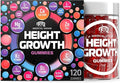 BIOTEQUELAB Height Growth Increase Gummies Vitamins, Grow Tall Supplement, Calcium, Magnesium, Zinc, Ashwagandha, Glucosamine Multivitamin for Teens, Kids, 120 Gummies