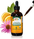 Herb Pharm Kids Certified-Organic Alcohol-Free Echinacea Glycerite Liquid Extract Drops, 4 oz