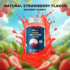 Vitabod Melatonin 20mg Gummies - 180 Count - Drug Free - Natural Strawberry Flavor - Vegetarian, Non-GMO, Gluten Free (1 Bottles)