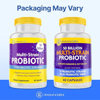 InnovixLabs Multi Strain Probiotics for Women & Men - Probiotic Supplement - 50 Billion CFU - Gut Health, Immune Support, Digestion, Lactobacillus Acidophilus, Prebiotics and Probiotics, 60 Capsules