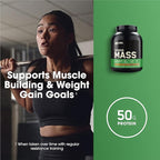 Optimum Nutrition Serious Mass, Weight Gainer Protein Powder, Mass Gainer, Vitamin C and Zinc for Immune Support, Creatine, Chocolate Peanut Butter, 6 Pound (Packaging May Vary)