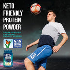 Vega Premium Protein + Supergreens, Creamy Vanilla – 20g Vegan Protein, Dairy & Gluten Free, 26.9 oz (25 Servings)