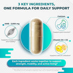 Liposomal HMB with Vitamin D3, K2 - Support Muscle Mass, Recovery