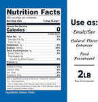 Nutricost Sodium Citrate Powder 2LB (32.4oz) - Food Grade, Non-GMO - Emulsifier, Natural Flavor Enhancer, Food Preservant