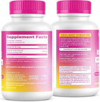 Pink Stork Berberine 500mg - Nature's GLP-1 Supplement - Daily AMPK Metabolic Activator - 500-1000 mg Metabolism + Gut Health for Women | Third-Party Tested | Vegan | Non-GMO| 30 Capsules