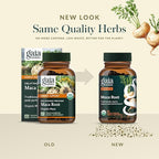 Gaia Herbs Maca Root - Caffeine-Free Energy Supplement - Traditionally Used to Support Healthy Energy & Stamina* - Made with Organic Maca Root (Lepidium meyenii) - 60 Vegan Capsules (60 Servings)