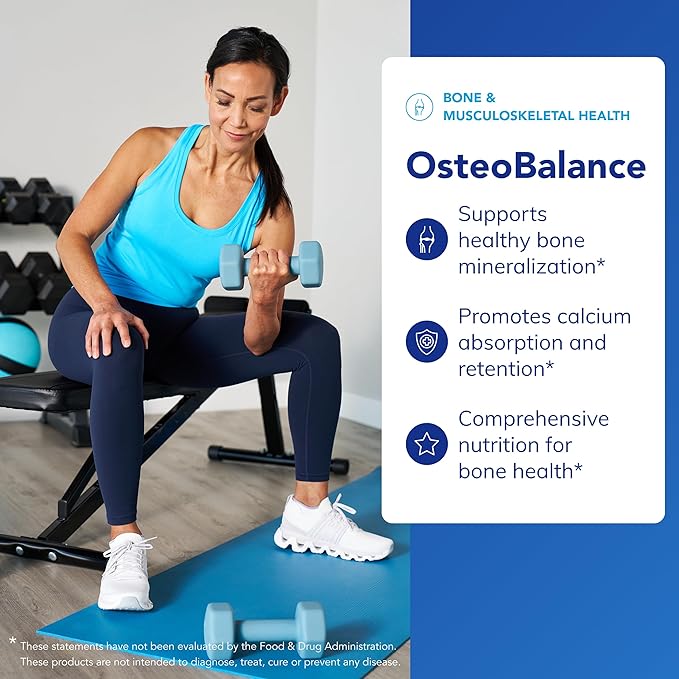 Pure Encapsulations OsteoBalance | Hypoallergenic Supplement to Promote Calcium Absorption and Enhance Healthy Bone Mineralization* | 351 Capsules