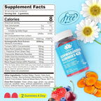 Ashwagandha Gummies 2000mg for Women Men - Sugar Free, Vegan - Organic Ashwagandha Root Extract Supplements Gummy & Vitamin D3, B12 and Turmeric, Promote Relaxation, Mixed Berry Flavor, 120 Count