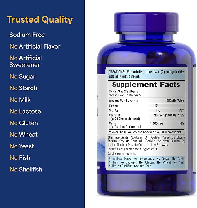 Puritan's Pride Premium Chelated Calcium Magnesium Zinc with Bone-Active™, Dietary Supplement for Bone Health and Immune Function Support, 250 Coated Caplets