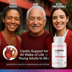 N.A.D.+ Longevity – Cardiovascular Support Supplement with NMN, NR, Resveratrol, Fisetin, Quercetin, TMG & Apigenin – Promote Healthy Heart Function & N.A.D.+ Levels – 60 Veggie Capsules