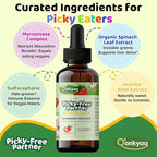 Q'ankyaq Sulforaphane Supplement for Kids, Appetite Booster, & Vegetable Nutrition Gap, D mannose Gummies for Women, Kidney Cleanse Detox & Repair Gummies