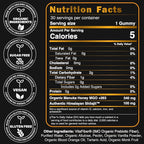 NutroTonic Organic Shilajit Gummies | Sweetened with Organic Manuka Honey |Shilajit for Men & Women | No Added Sugar | Clean Formula | 30 Gummies (2 Jars)