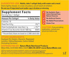 Nature Made Vitamin C 500 mg, Dietary Vitamin C Supplement for Immune Support, 60 Softgels, 60 Day Supply